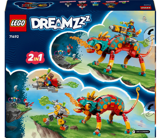 LEGO Dreamzzz 71492 Ognisty kameleon Mateo - 1331647 - zdjęcie 10